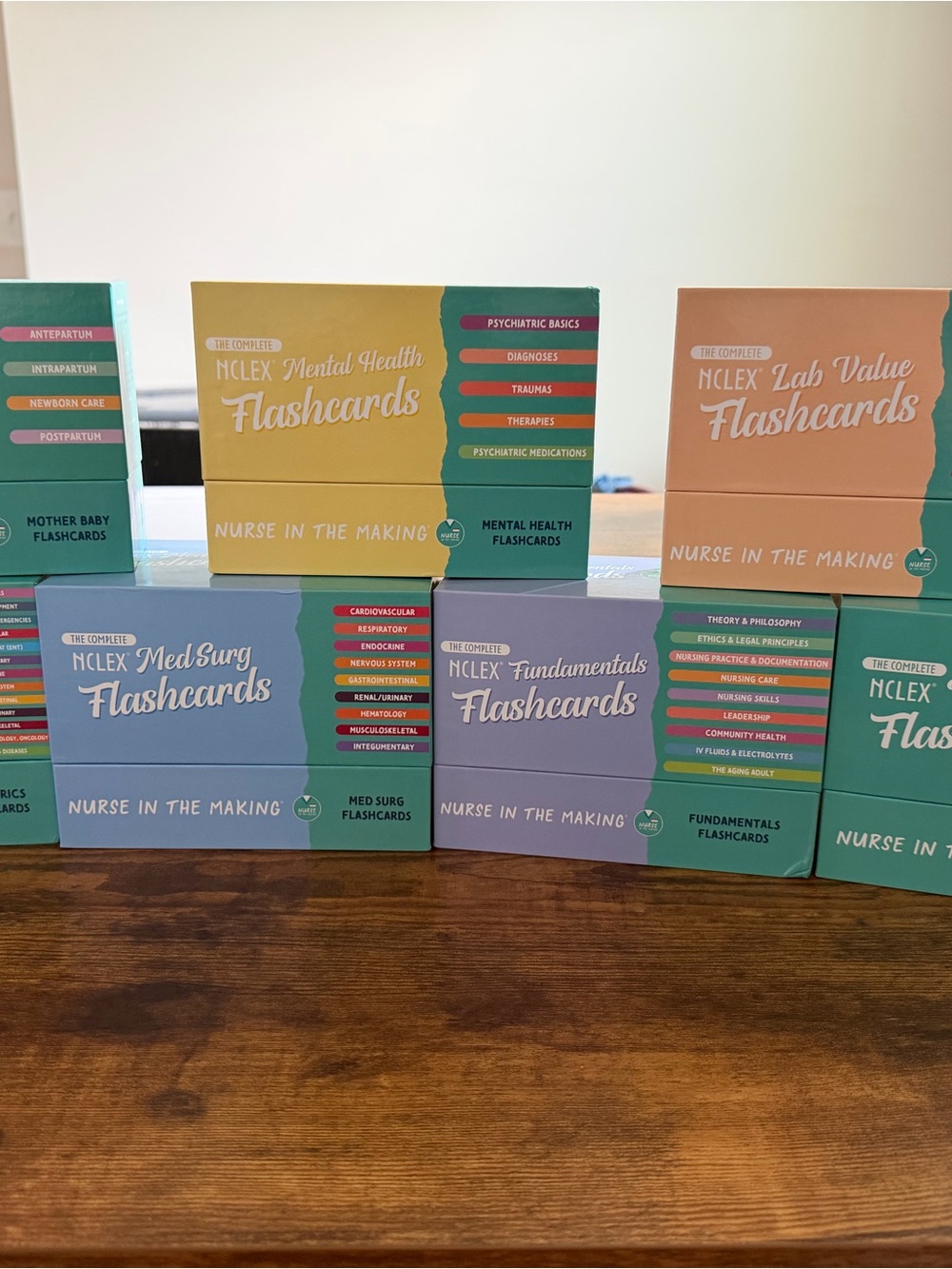 The Complete Nursing School Flashcard Pack - Teal - Picture 2 of 2